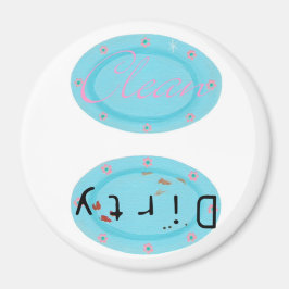 Imã Ímanes da lava para-louças limpas sujas - placas a