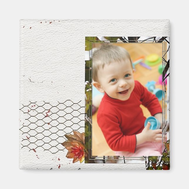 Imã Ímanes de fotos (Frente)