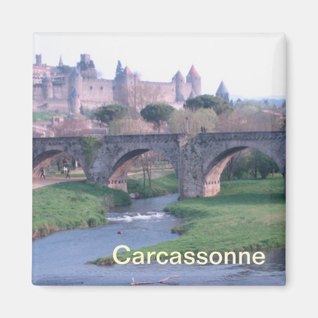 Imã Ímanes de frança de Carcassonne (Frente)