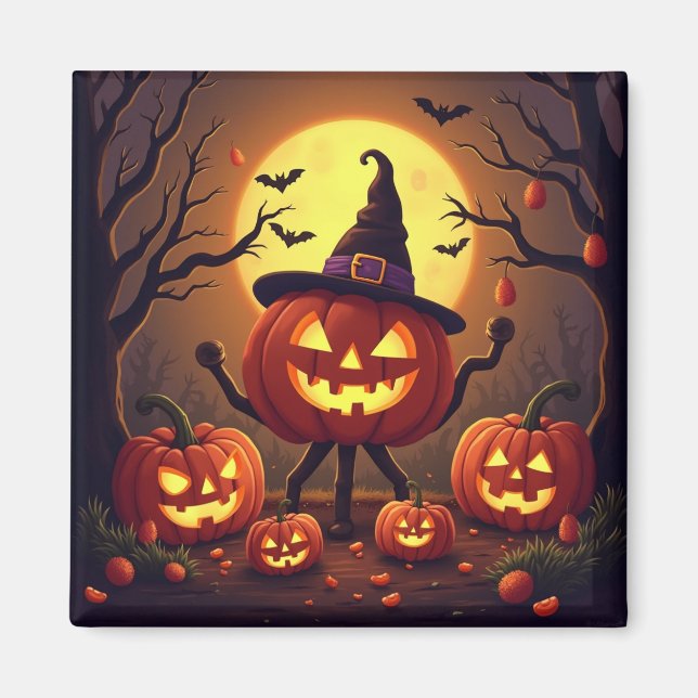 Imã ímanes de halloween nº 1 (Frente)