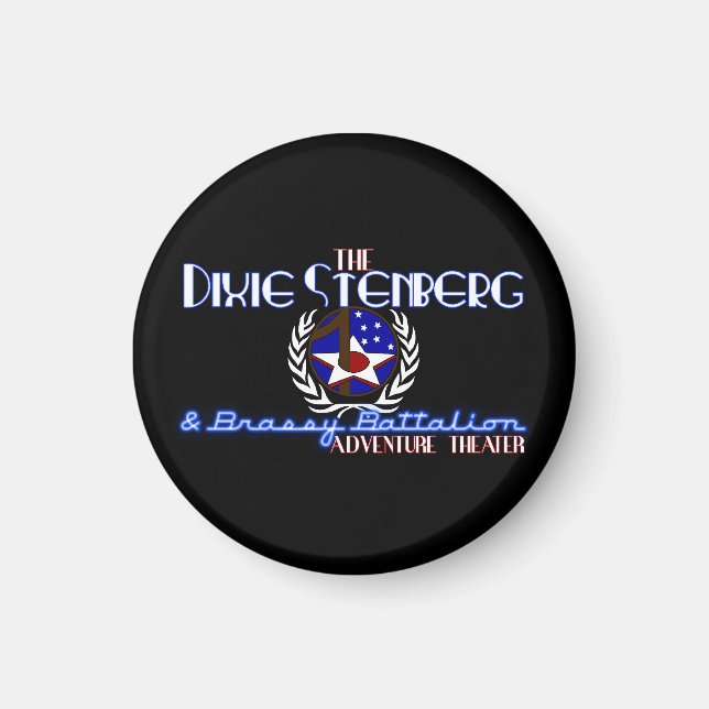 Imã Ímanes de logotipo Dixie (Frente)