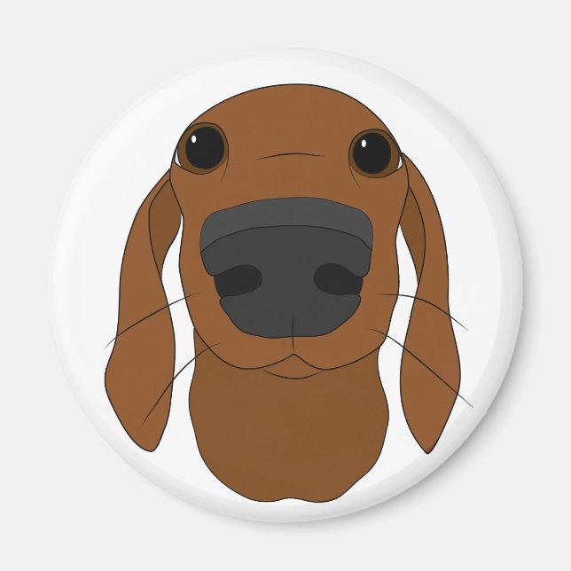 Imã Ímanes de mangueira de cão cortado (Frente)