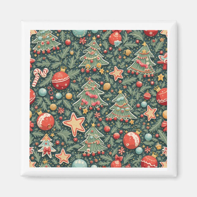 Imã ímanes de natal (Frente)