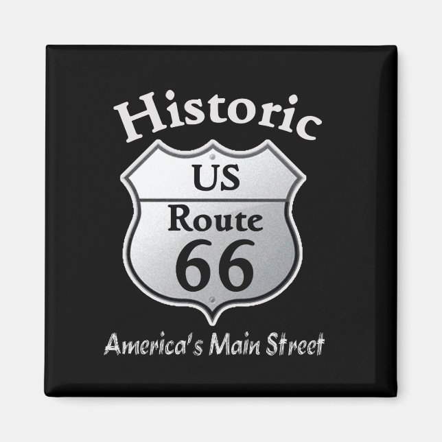 Imã Ímanes de Rota Histórica 66 (Frente)