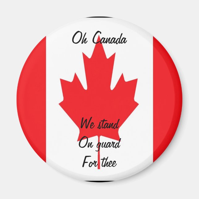 Imã Ímanes do Canadá (Frente)
