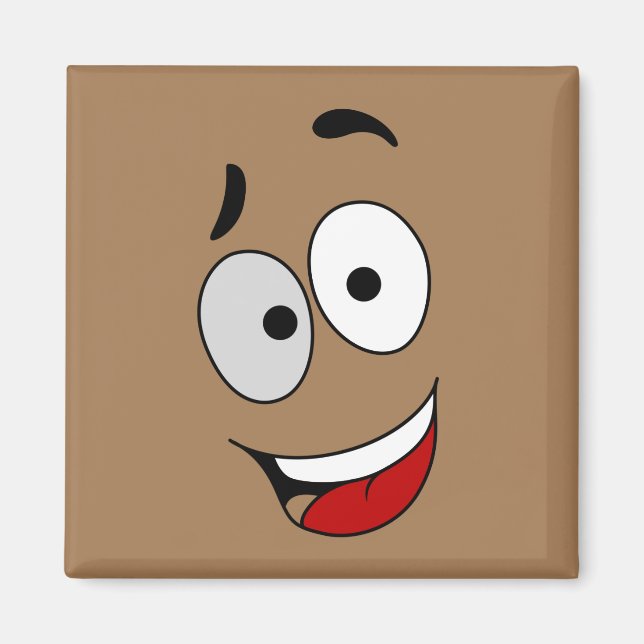 Imã Ímanes felizes - Arte Kook - Continue sorrindo e f (Frente)