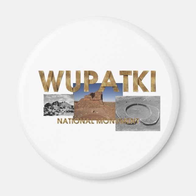 Imã Ímãs ABH Wupatki NM (Frente)