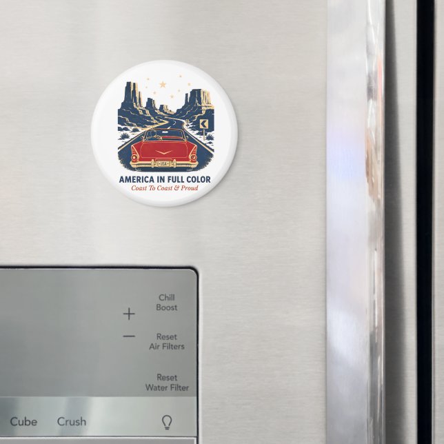 Imã Ímãs América em Cores (In Situ (Fridge))