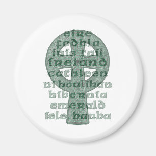 Imã Ímãs celtas, nomes da cruz celta de Ireland