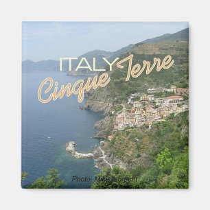 Imã Ímãs da cena do Seascape de Cinque Terre Italia