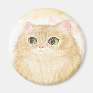 Imã Ímãs da ilustração do gato persa