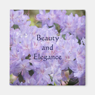 Imã Ímãs de Beleza & Elegância Lavanda Florais Casamen