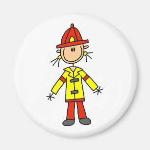 Imã Ímãs de Bombeiro Figura de Palito