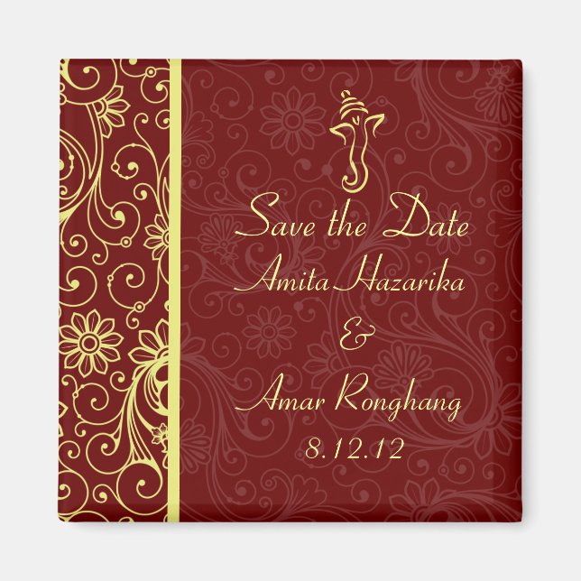 Imã Ímãs de casamento Ganapati (Frente)