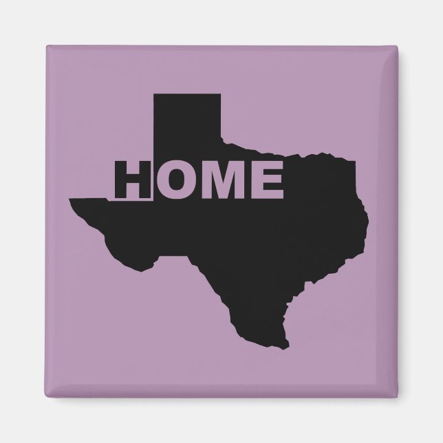 Imã Ímãs de Geladeira Texas Casa Fora de Casa (Frente)