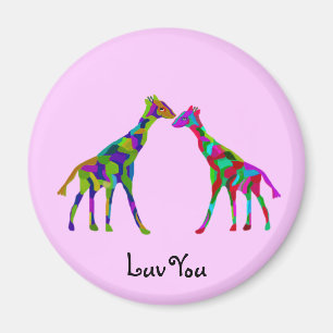 Imã Ímãs de Luv do girafa