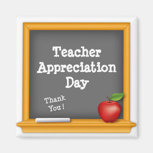 Imã Ímãs de Quadro Negro para o Dia dos Professores