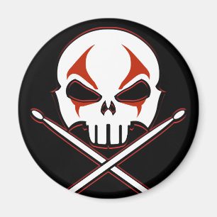 Imã Ímãs do baterista da rocha & do rolo do ímã do