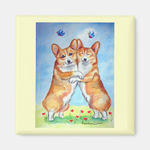 Imã Ímãs do Corgi de Galês do Pembroke