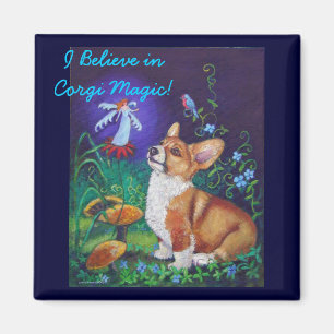 Imã Ímãs do Corgi de Galês do Pembroke