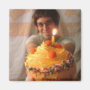 Imã Ímãs do cupcake do aniversário