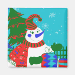IMÃ ÍMÃS DO DIVERTIMENTO DO NATAL - TRABALHOS DE ART