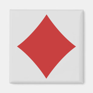 Imã Ímãs do jogador de cartão - diamante