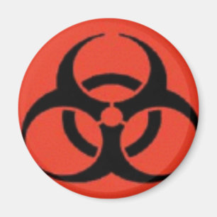 Imã Ímãs do logotipo do Biohazard