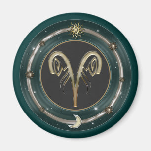 Imã Ímãs do sinal do zodíaco do Aries