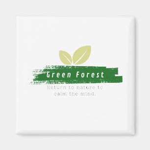Imã Ímãs floresta verde