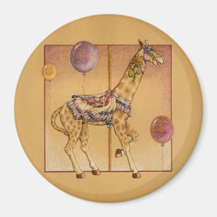 Imã Ímãs - girafa do carrossel