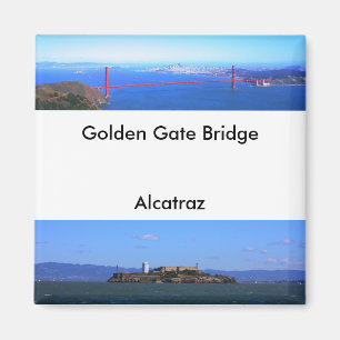 Imã Ímãs - golden gate bridge e Alcatraz