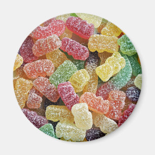 Imã Ímãs gomosos do refrigerador dos doces do açúc