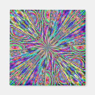 Imã Ímãs Groovy de cristal do refrigerador ou do