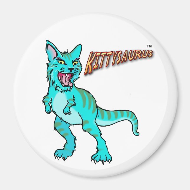 Imã Ímãs KITTYSAURUS™ (Frente)