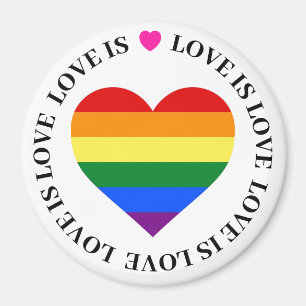 Imã Ímãs LGBT - O Amor é Amor