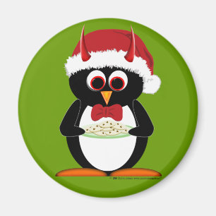 Imã Ímãs maus do Stuffer da meia do pinguim