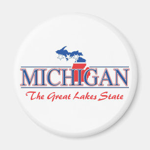 Imã Ímãs patrióticos de Michigan