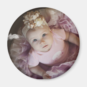 Imã Ímãs personalizados da foto do bebê