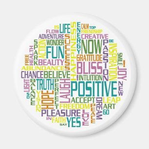 Imã Ímãs positivos da palavra