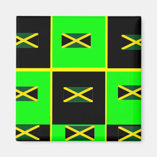 Imã ímãs quadrados de jamaica