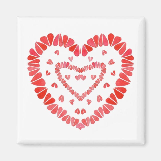 IMÃ ÍMÃS QUADRADOS SWEET HEARTS (Frente)