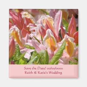 Imã Ímãs Salve a Data! Lembranças de casamento Flores