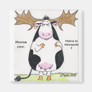 Imã img0002111, vaca alce, nativo para Minnesota?