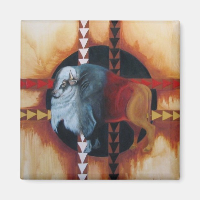 Imã IMG_2593búfalo branco (Frente)