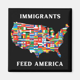Imã Imigrantes alimentam a América Direitos Liberais p
