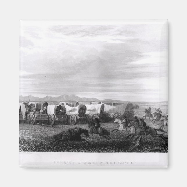 Imã Imigrantes atacados pelos Comanches (Frente)