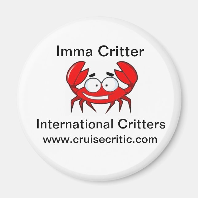 Imã Imma Critter Magnet (Frente)