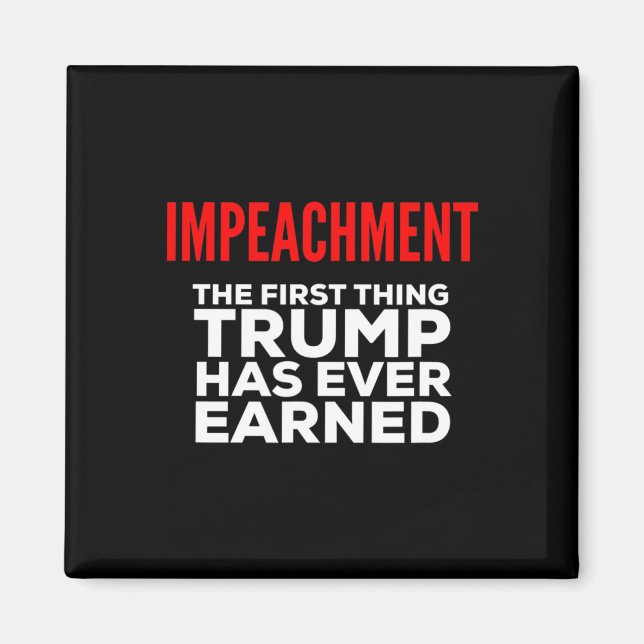 Imã Impeachment A Primeira Coisa que Trump Já Mereceu  (Frente)