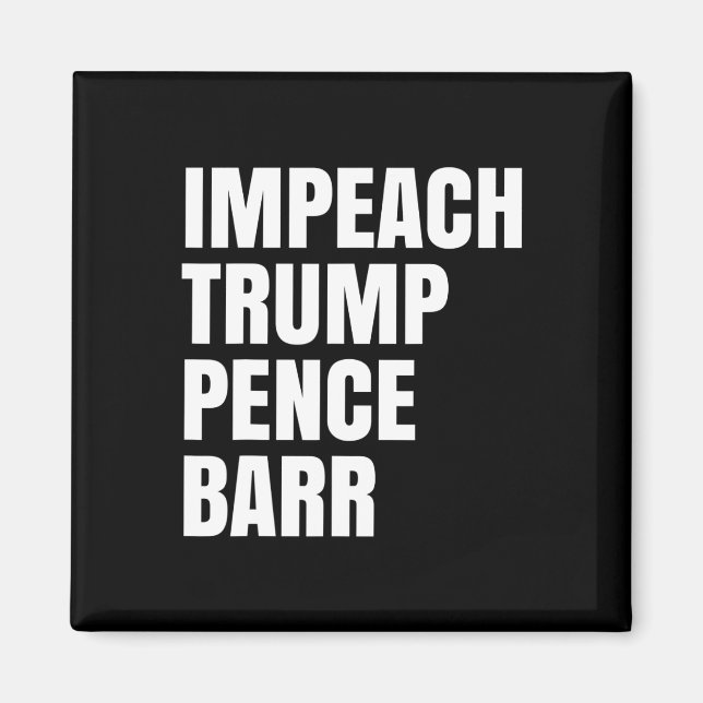 Imã Impeachment Trump Pence Rr 1  (Frente)